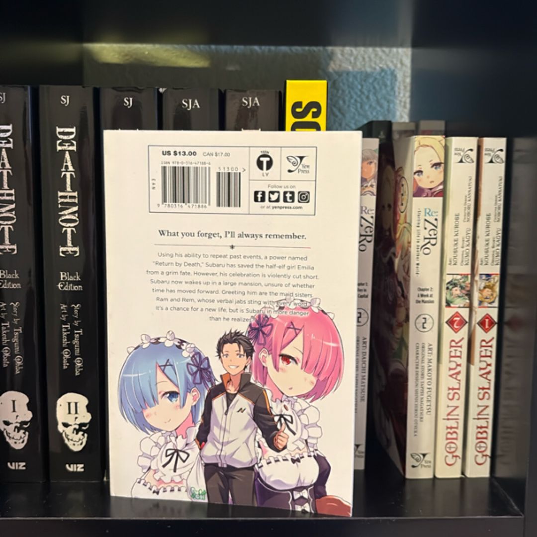 Re:ZERO -Starting Life in Another World-, Chapter 2: a Week at the Mansion, Vol. 1 (manga)