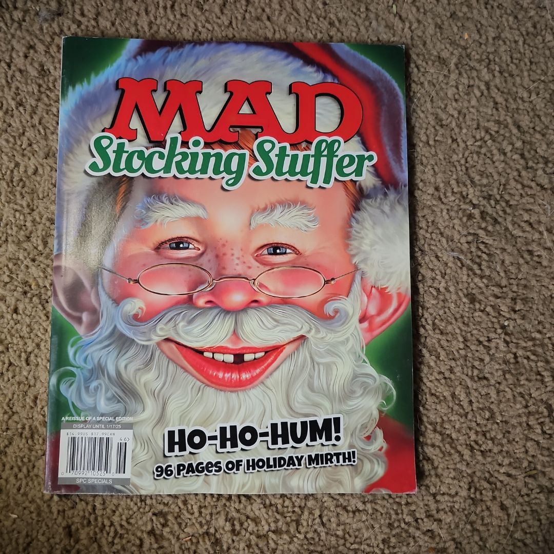 Mad magazine stocking stuffer.