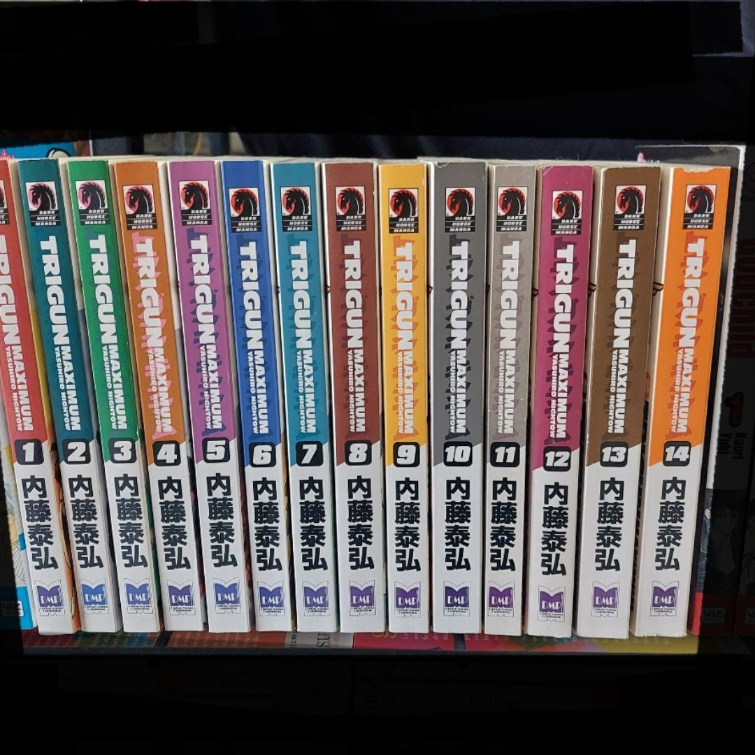 Trigun Maximum - full series (14 volumes) by Yasuhiro Nightow ...