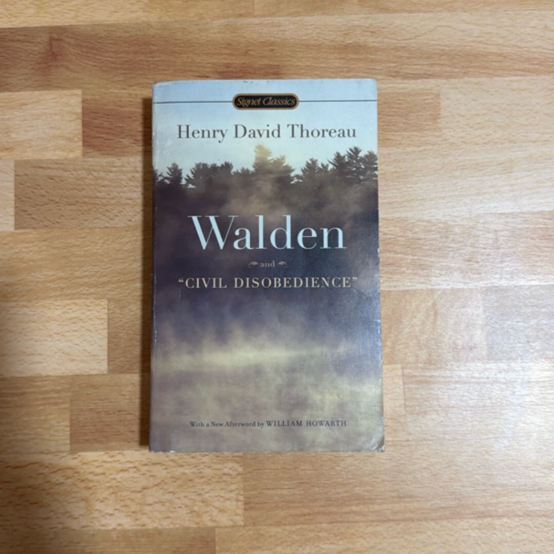 Walden and Civil Disobedience