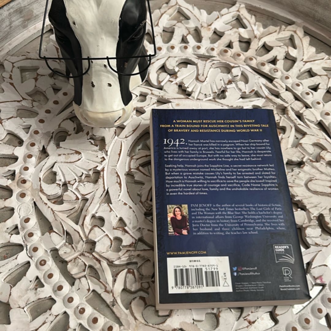 Code Name Sapphire by Pam Jenoff