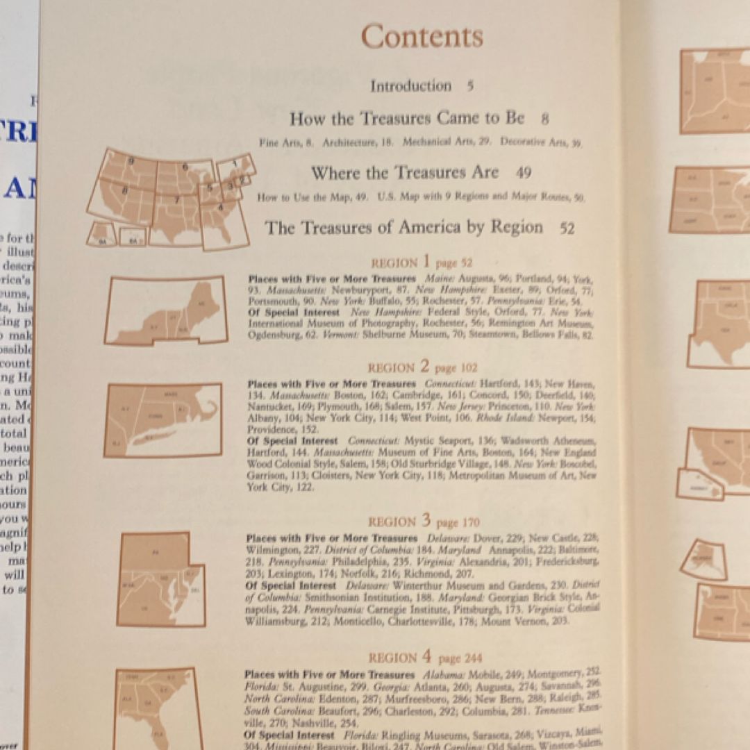 Treasures of America by Reader's Digest Editors