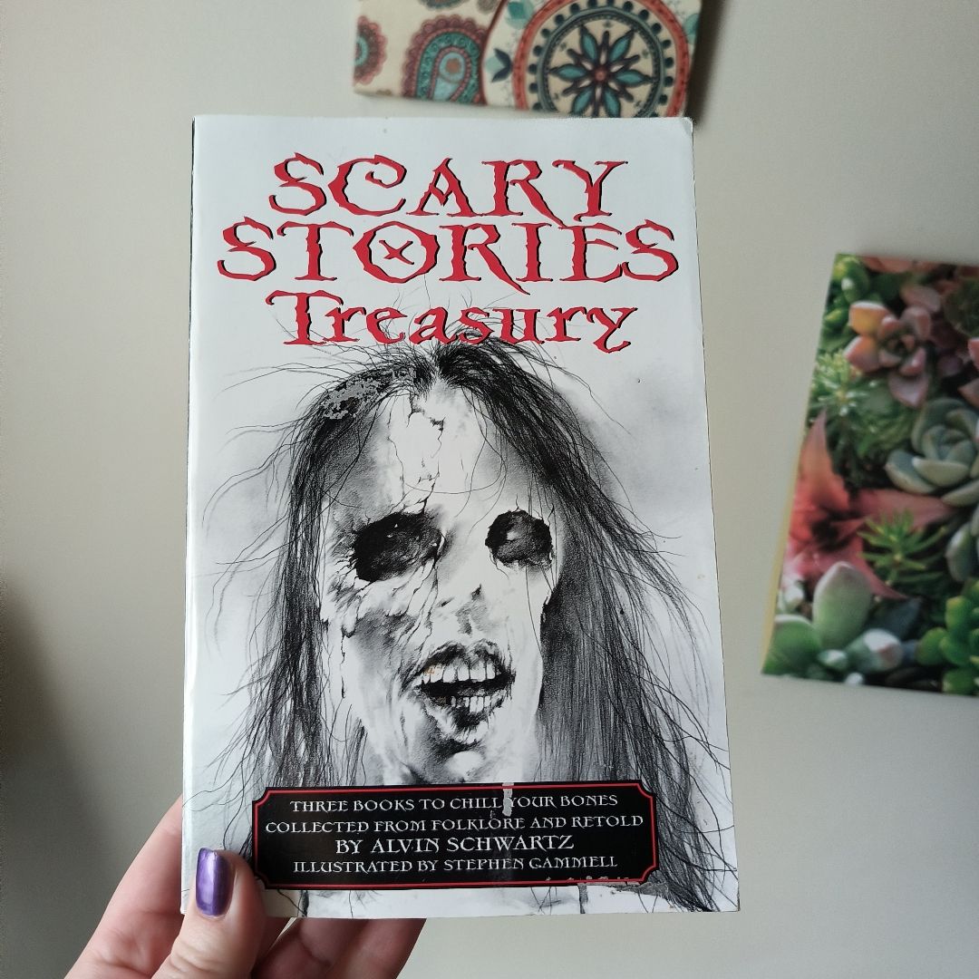 Scary Stories Treasury Three Books to Chill Your Bones
