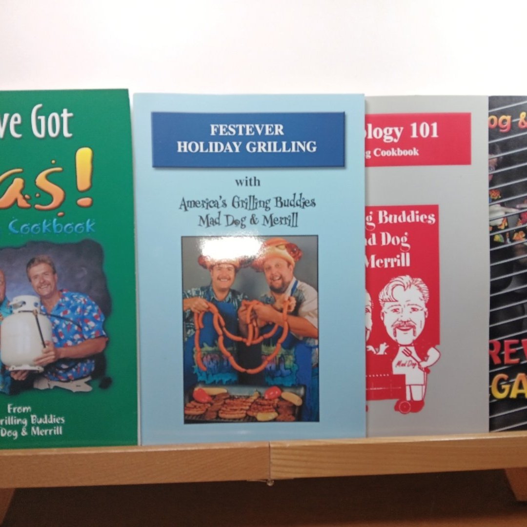 Mad Dog & Merrill Cookbook Bundle of 4