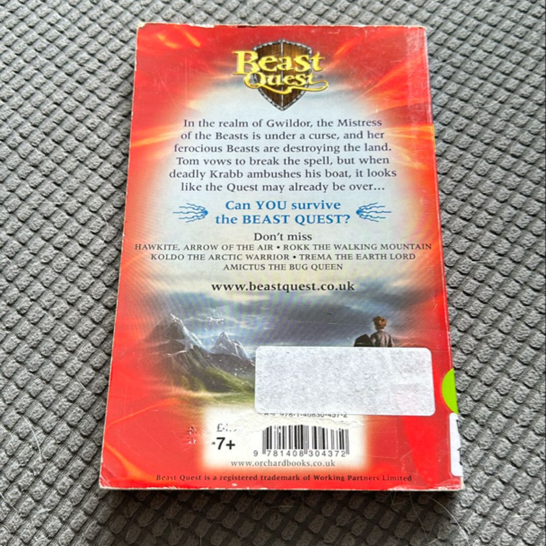 Beast Quest #25: the shade of death