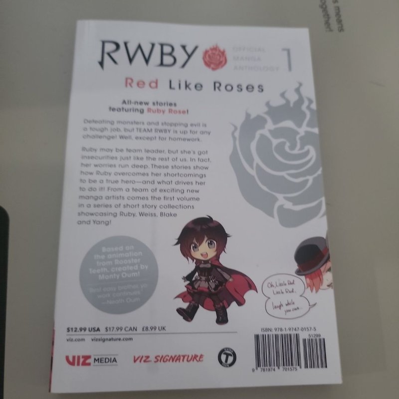 RWBY: Official Manga Anthology, Vol. 1