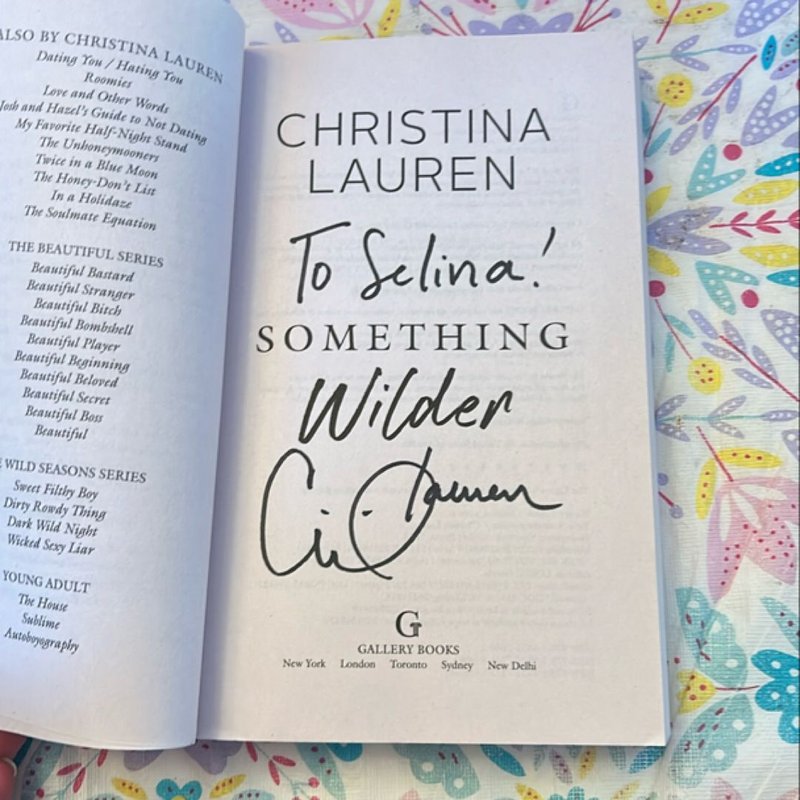 Something Wilder *Signed*
