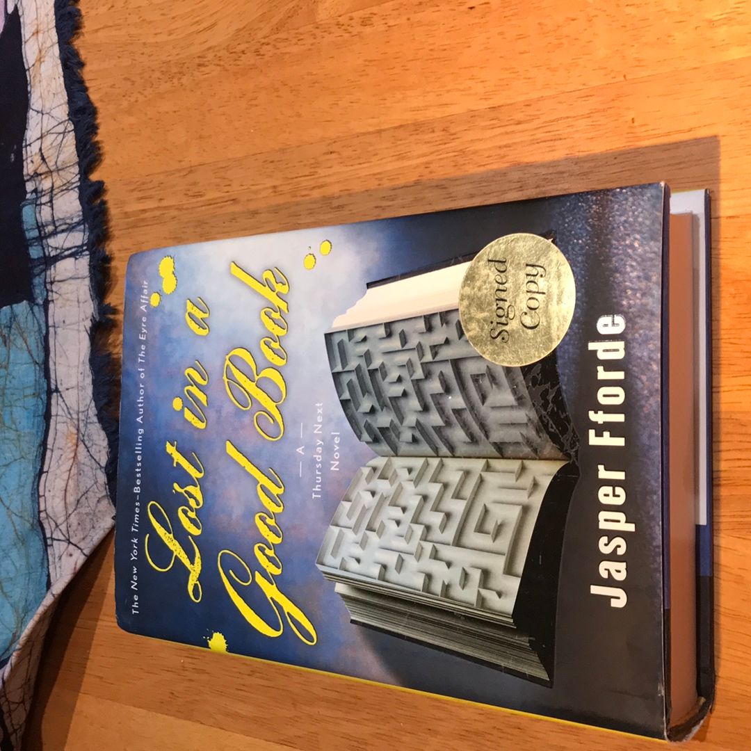 Signed 1st us ed./1st * Lost in a Good Book