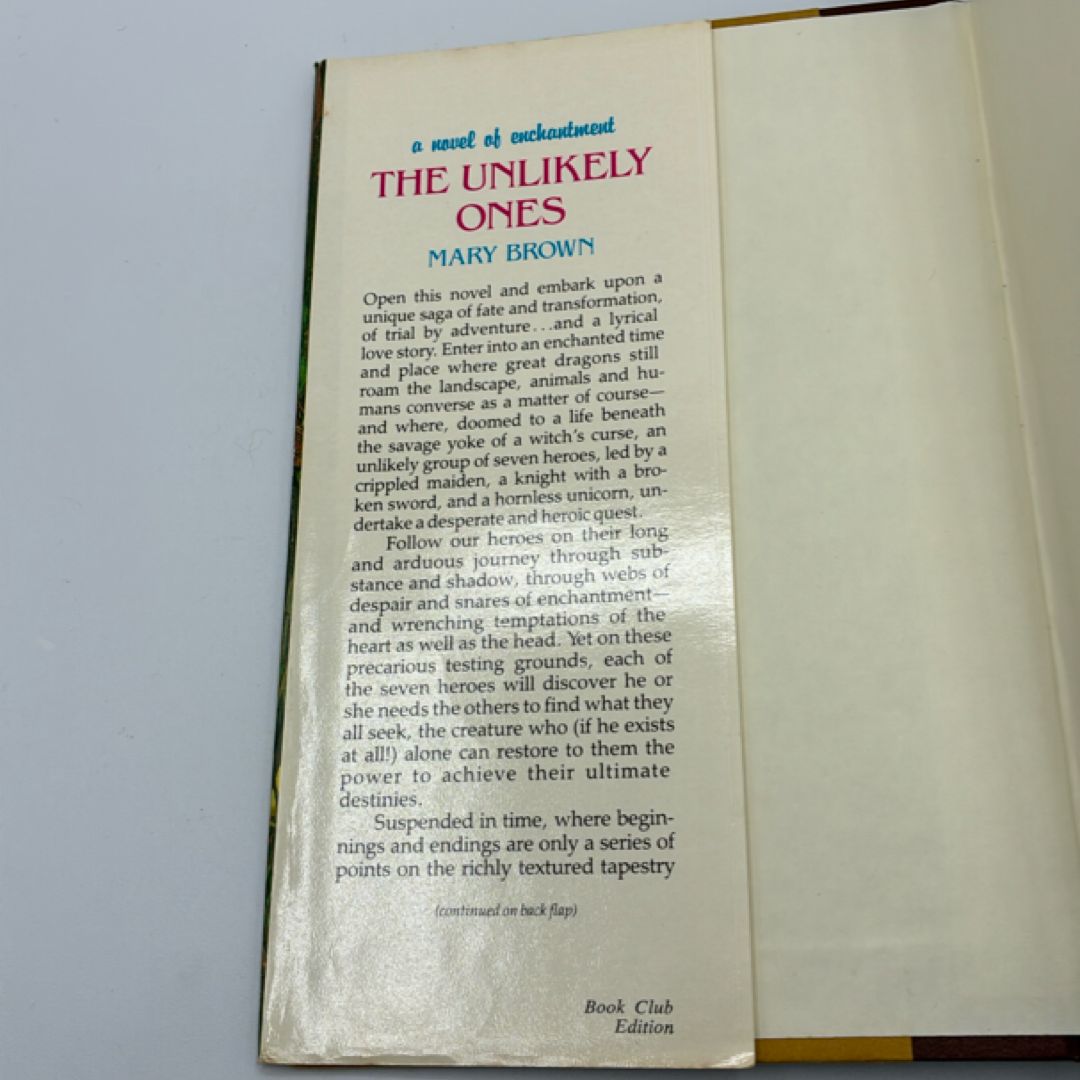 The Unlikely Ones (BCE) (1986)