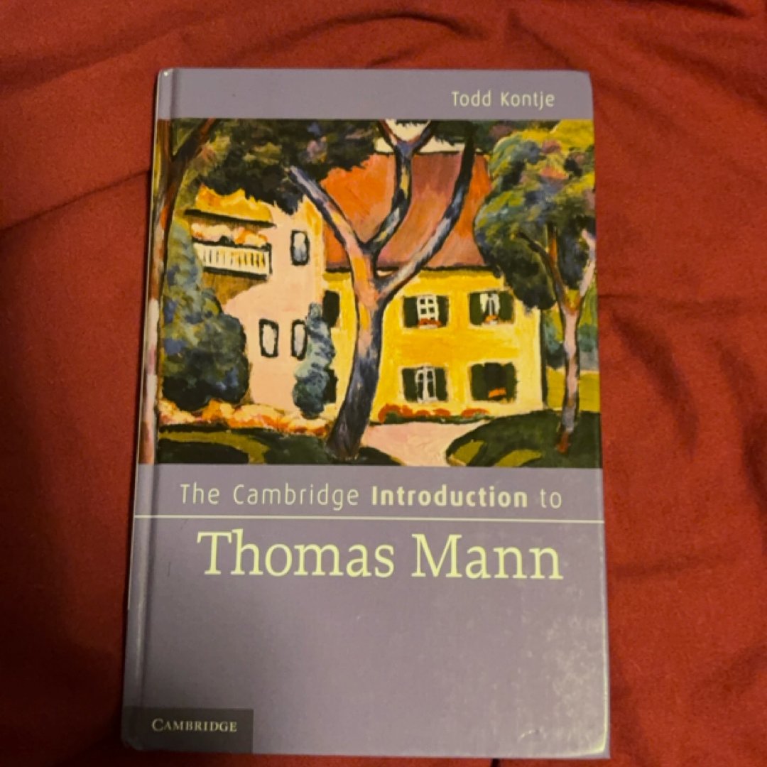 The Cambridge Introduction to Thomas Mann