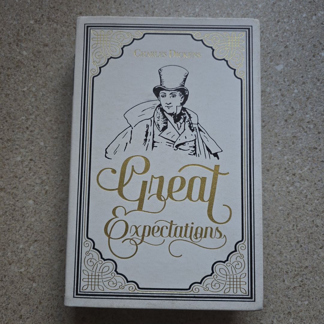 Great Expectations, Charles Dickens, (Classic Literature, Pip the Blacksmith Apprentice, Coming of Age Novel, Essential Reading) Ribbon Page Marker, Perfect for Gifting