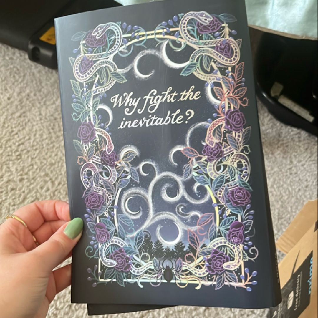 What lies beyond the Veil bookish box exclusive edition jacket