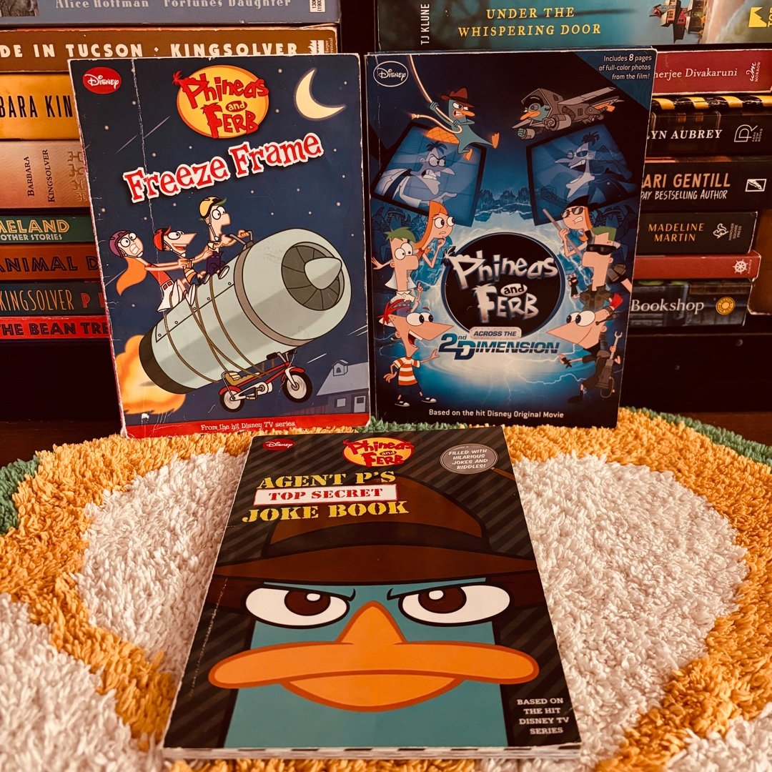 Phineas and Ferb Book Bundle
