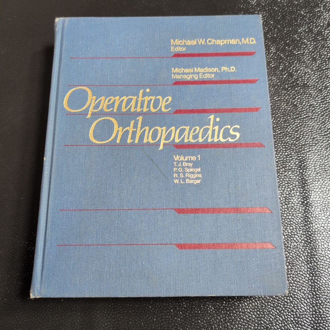 Operative Orthopaedics