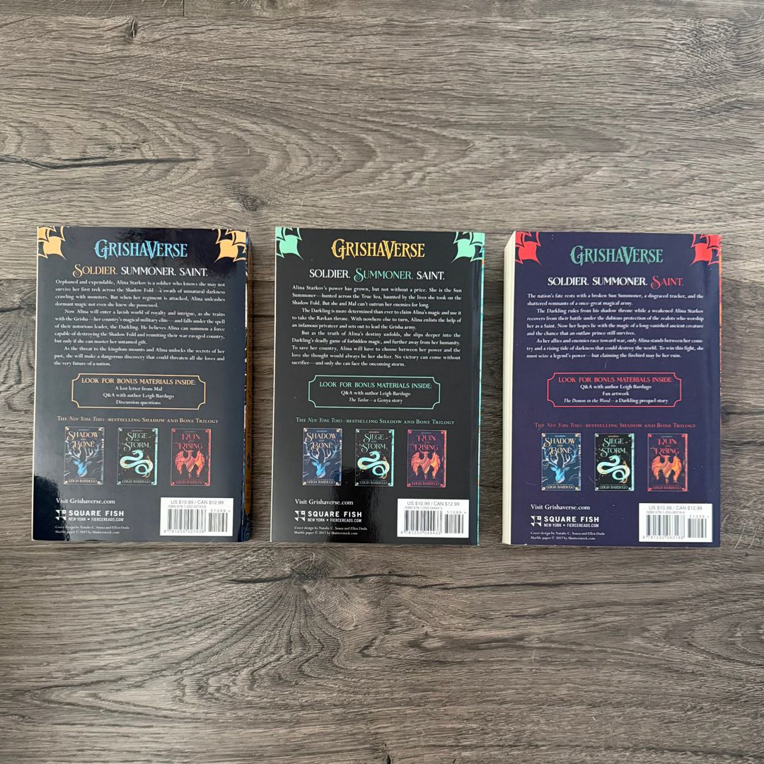 The Shadow and Bone Trilogy Boxed Set