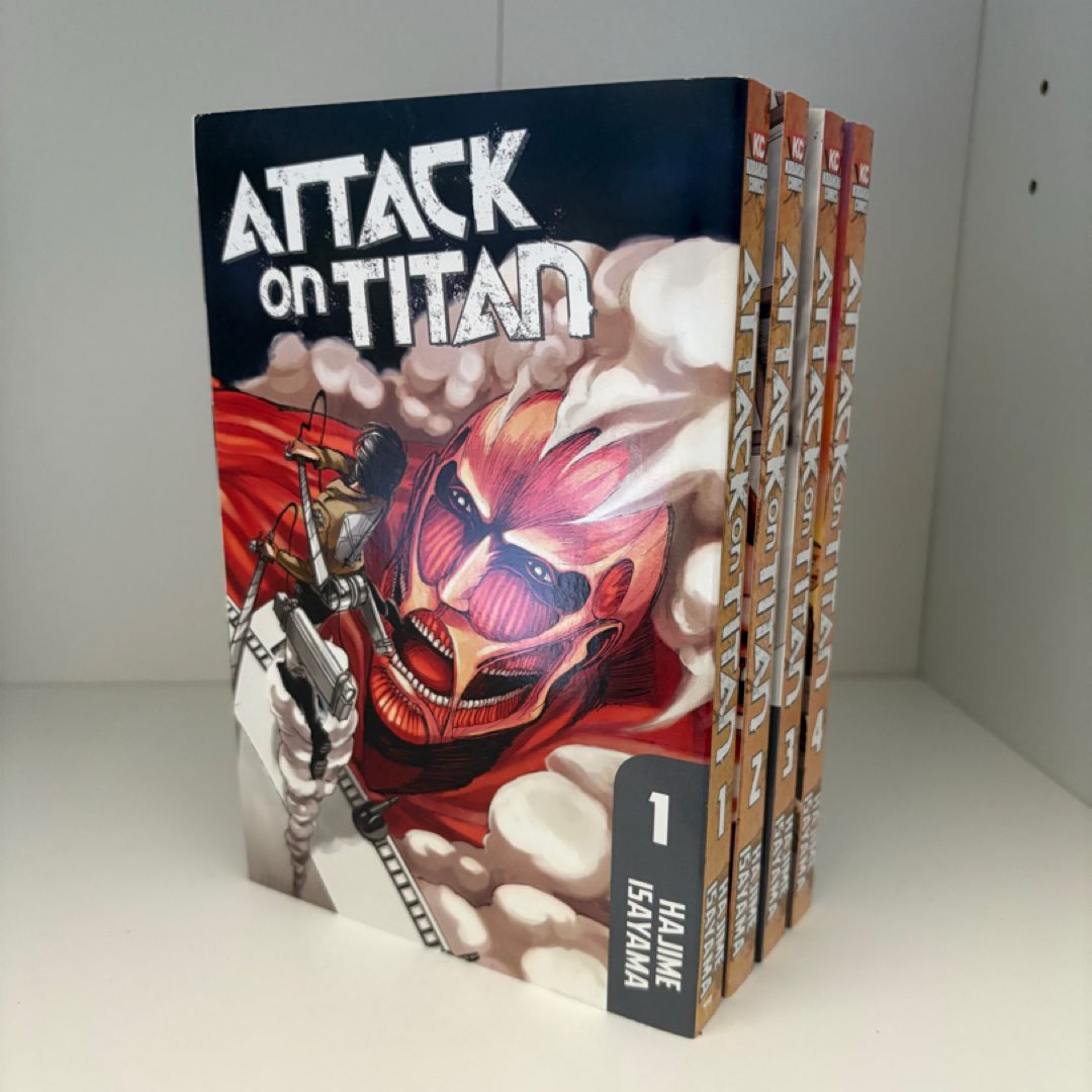 Attack on Titan 1-4