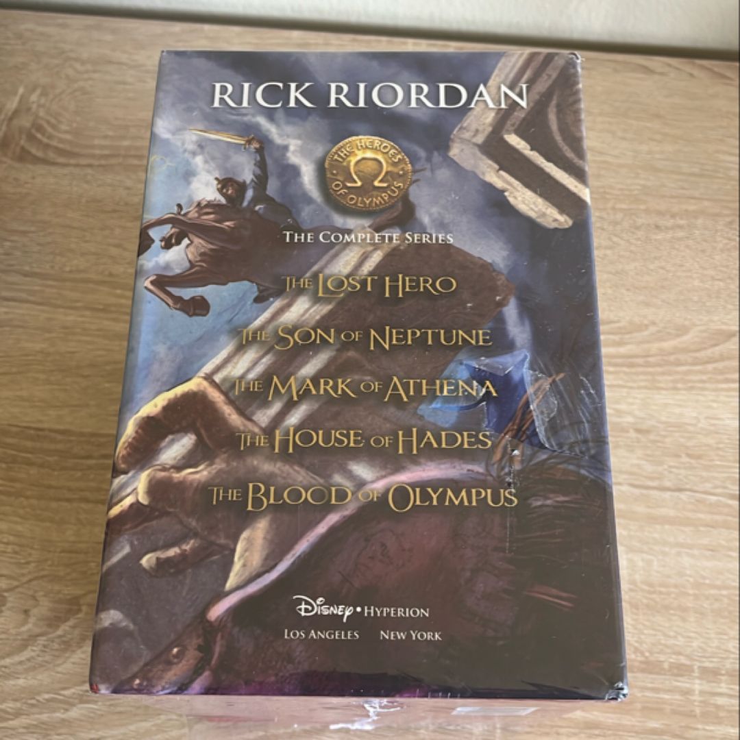The Heroes of Olympus Paperback Boxed Set