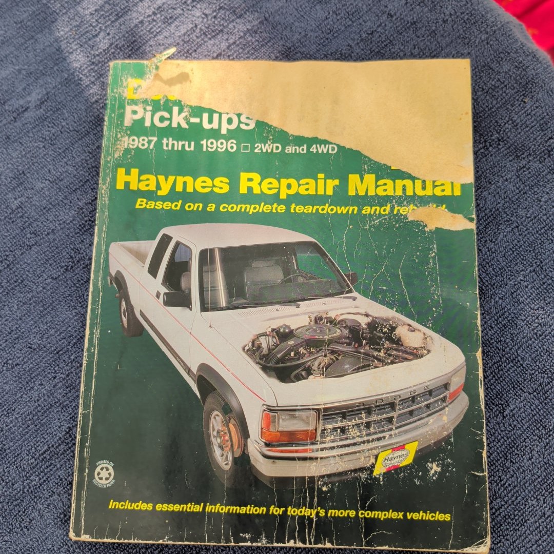 Dodge pickup truck repair manual
