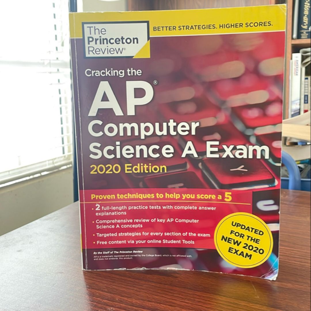 Cracking the AP Computer Science a Exam, 2020 Edition by Princeton ...