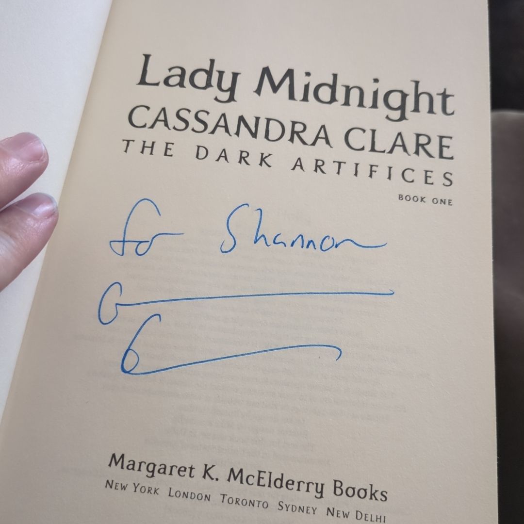 Lady Midnight SIGNED