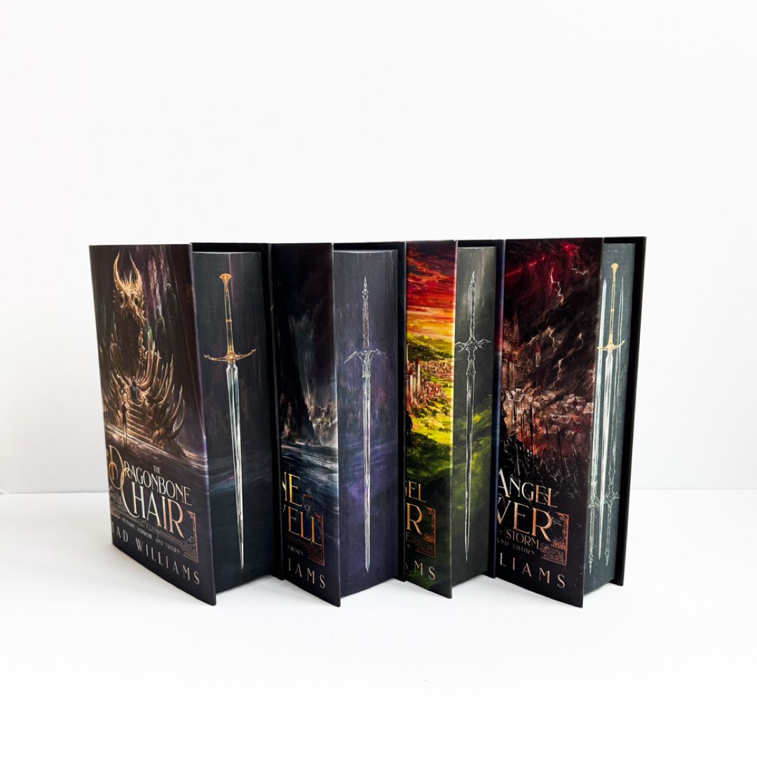 The Dragonbone Chair, Stone of Farewell, To Greenangel Tower Memory, Sorrow, Thorn (The Broken Binding Exclusive Editions)