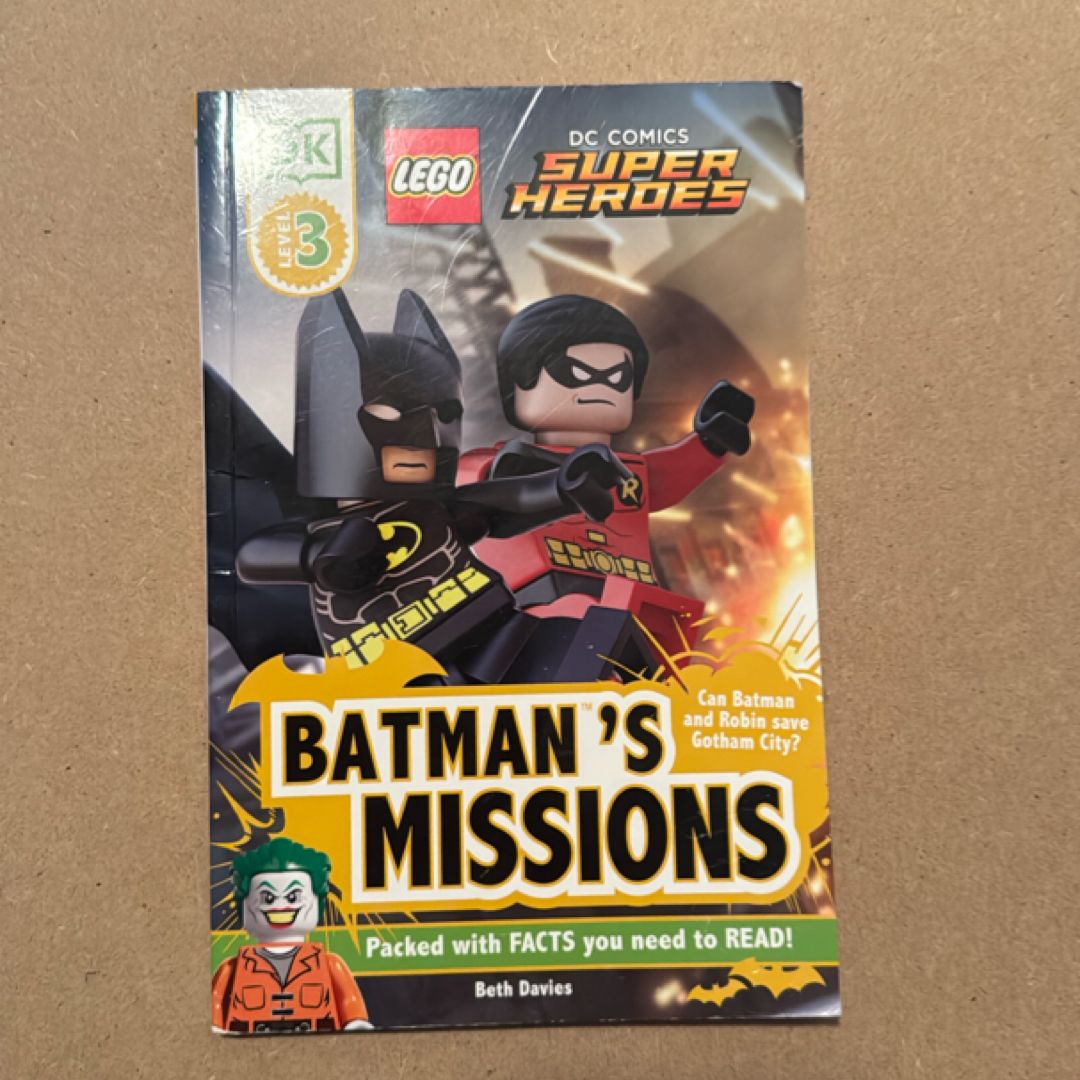 DK Readers L3: LEGO® DC Comics Super Heroes: Batman's Missions