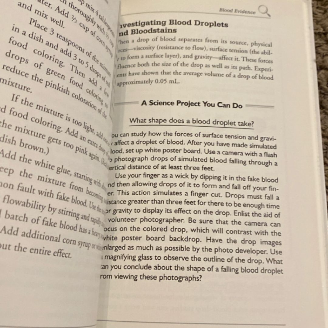 Crime-Solving Science Projects