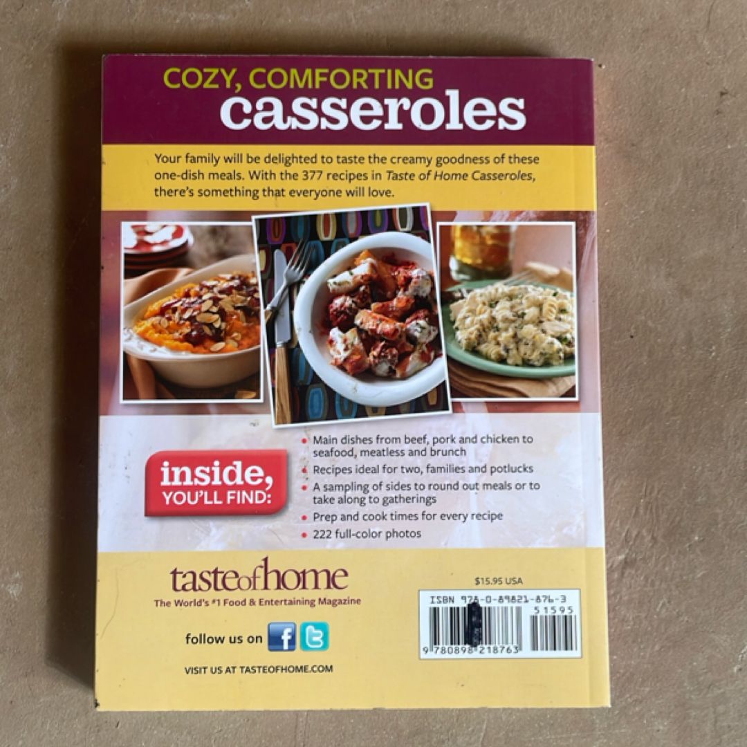 Taste of Home Casseroles