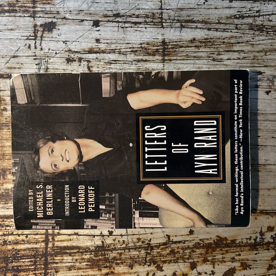 The Letters of Ayn Rand