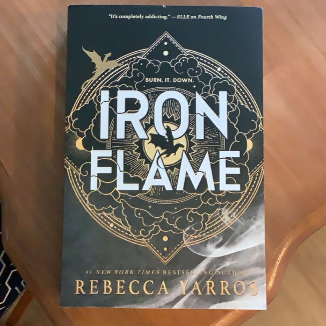 Iron Flame (FIRST EDITION) SPRAYED EDGES