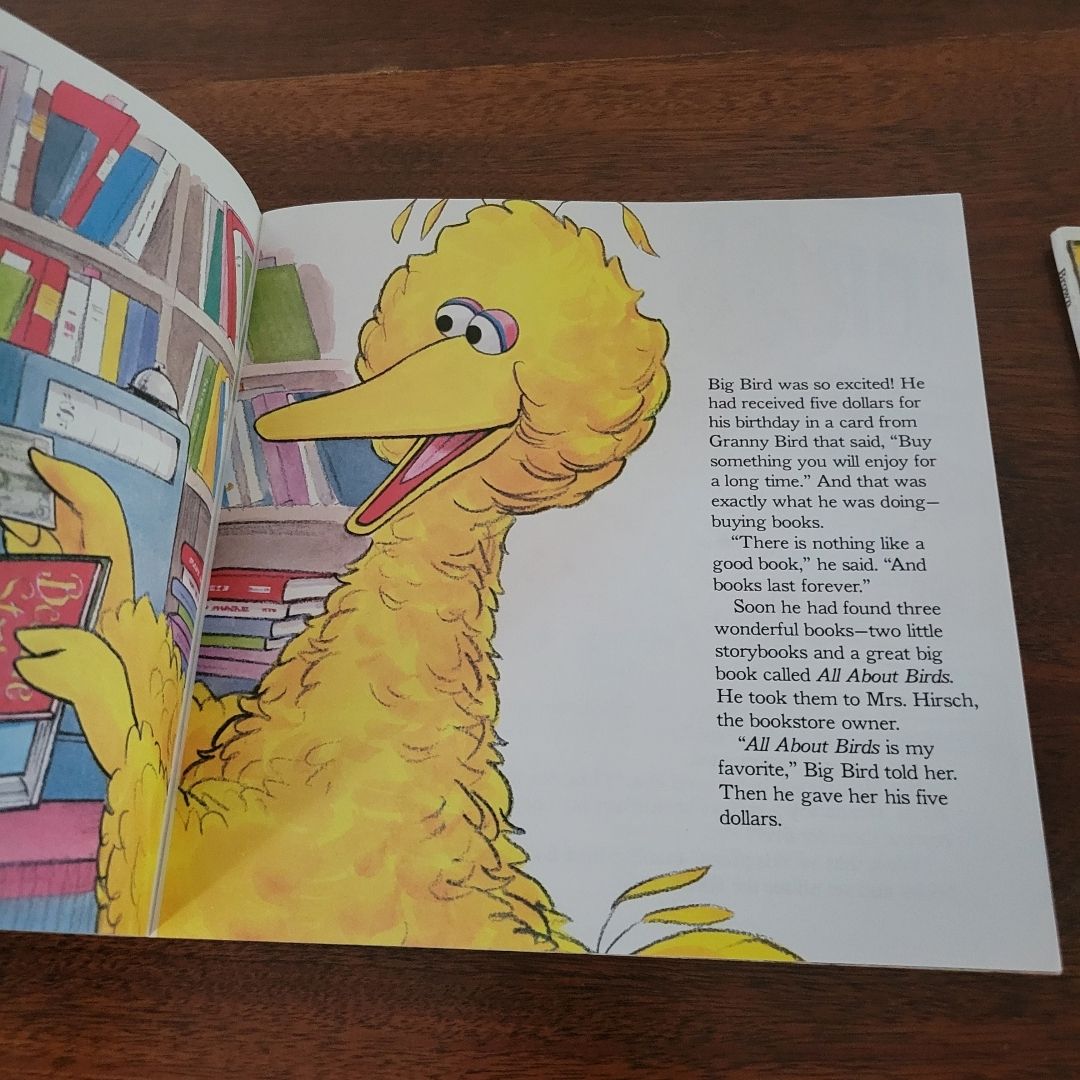 A Visit to the Sesame Street Library by Deborah Hautzig