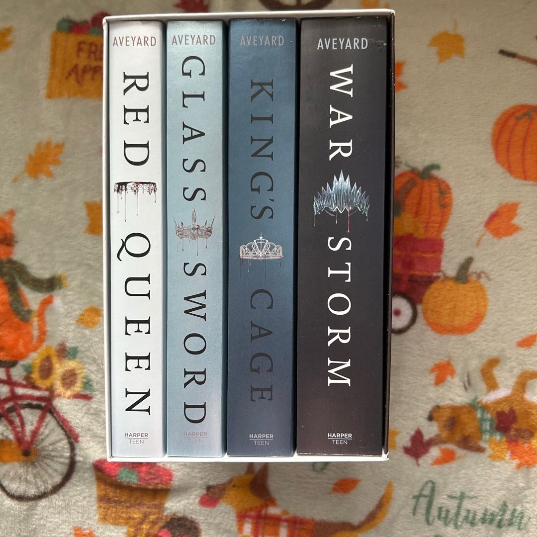 Red Queen 4-Book Paperback Box Set by Victoria Aveyard, Paperback ...