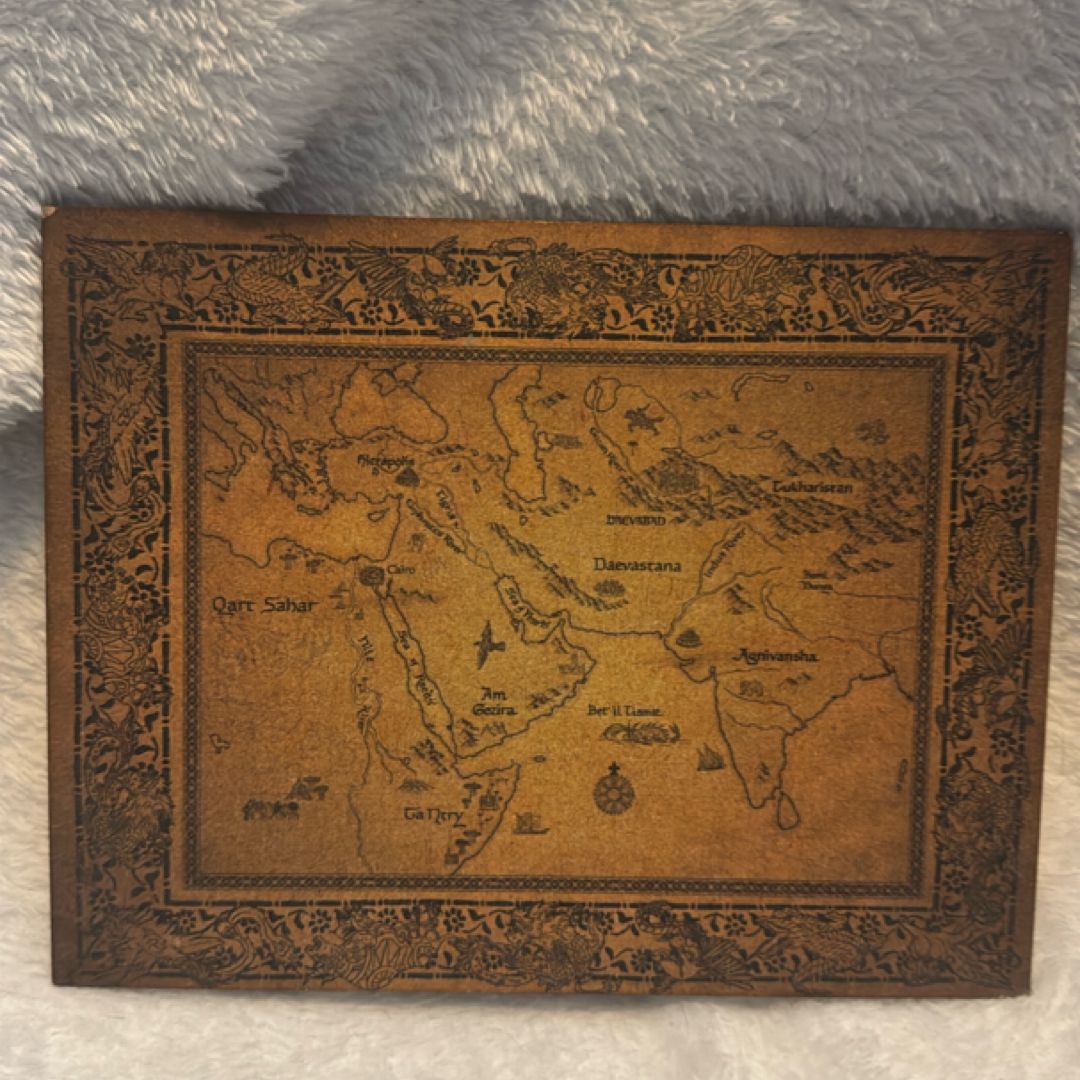 Daevabad Map Art Print