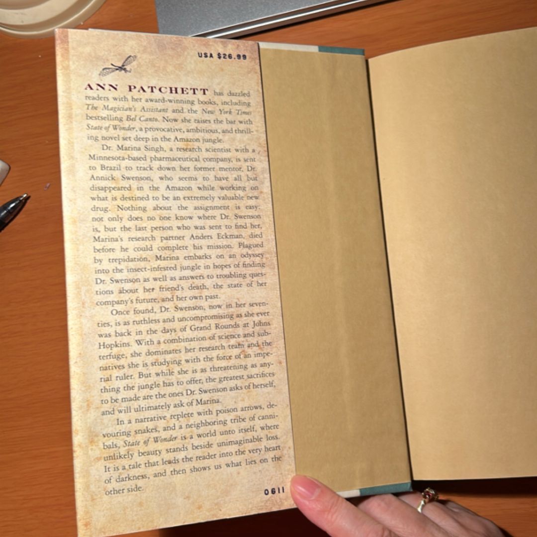 State of Wonder(1st Ed/1st)
