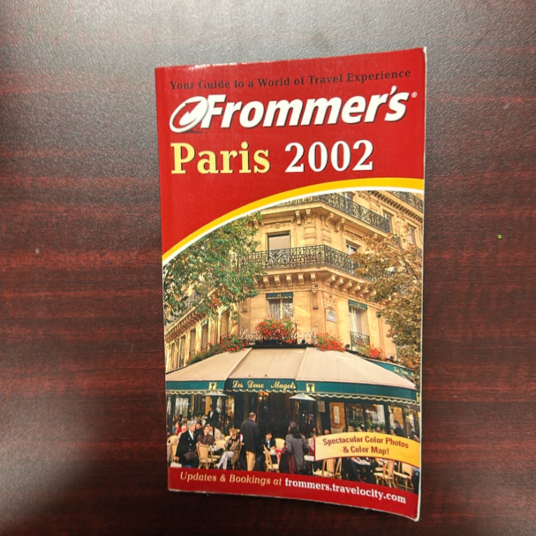 Frommer's Paris 2002