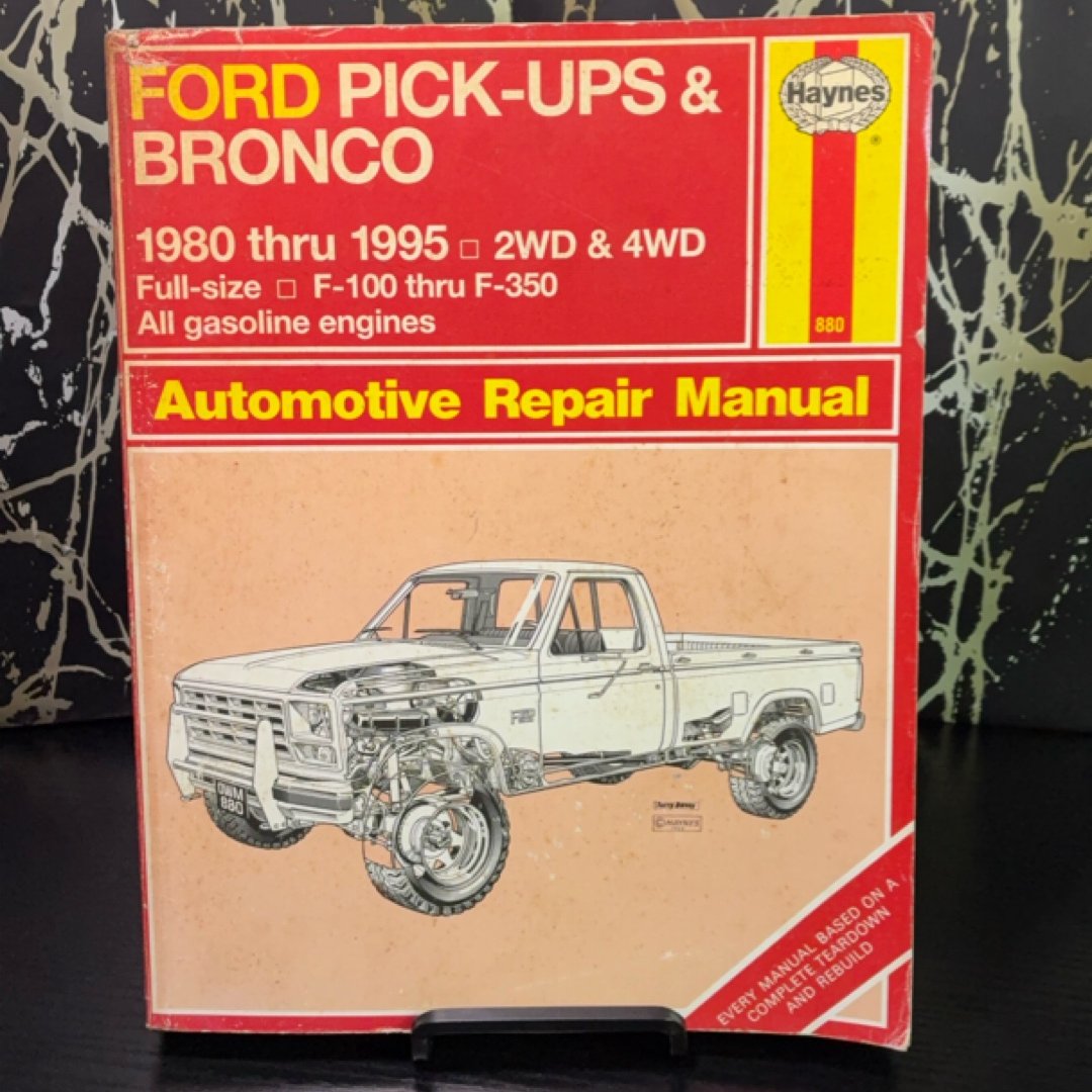 Ford Pu and Bronco, 1980-95