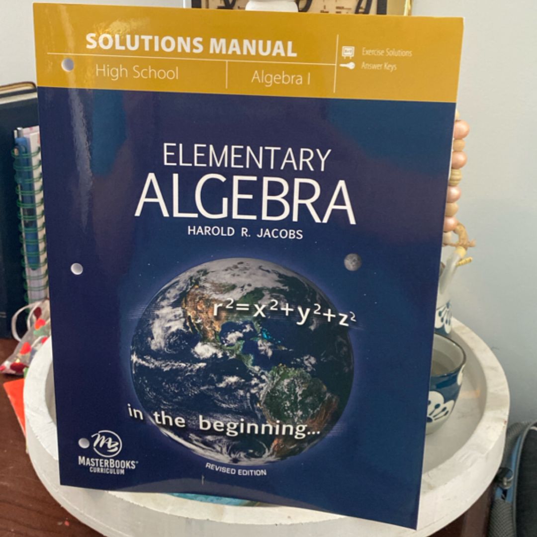 Elementary Algebra (Solutions Manual)