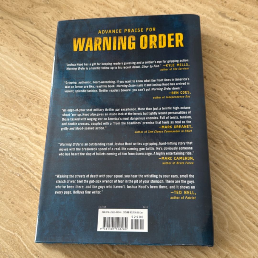 Warning Order by Joshua Hood