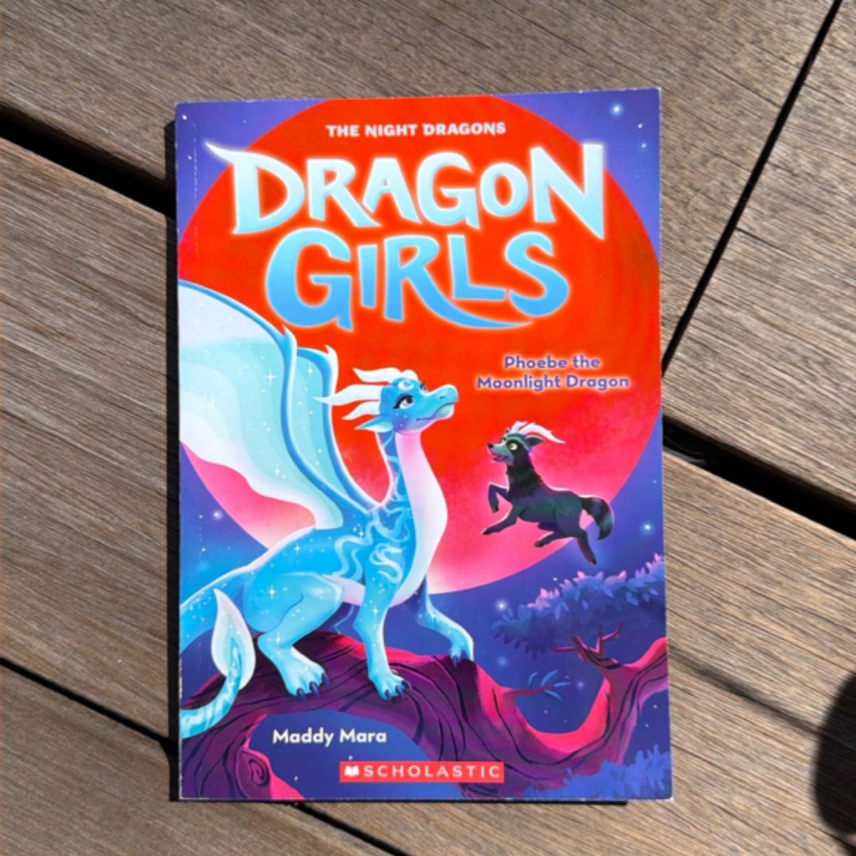 Phoebe the Moonlight Dragon (Dragon Girls #8) by Maddy Mara