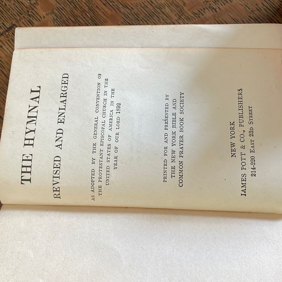 The Hymnal Revised and enlarged