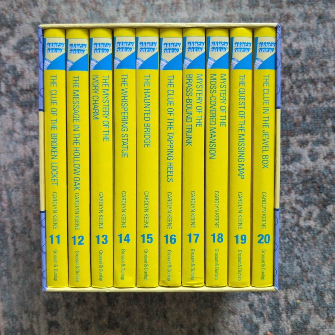 Nancy Drew Books 11-20 The Nancy Drew Mystery Stories Collection Box Set