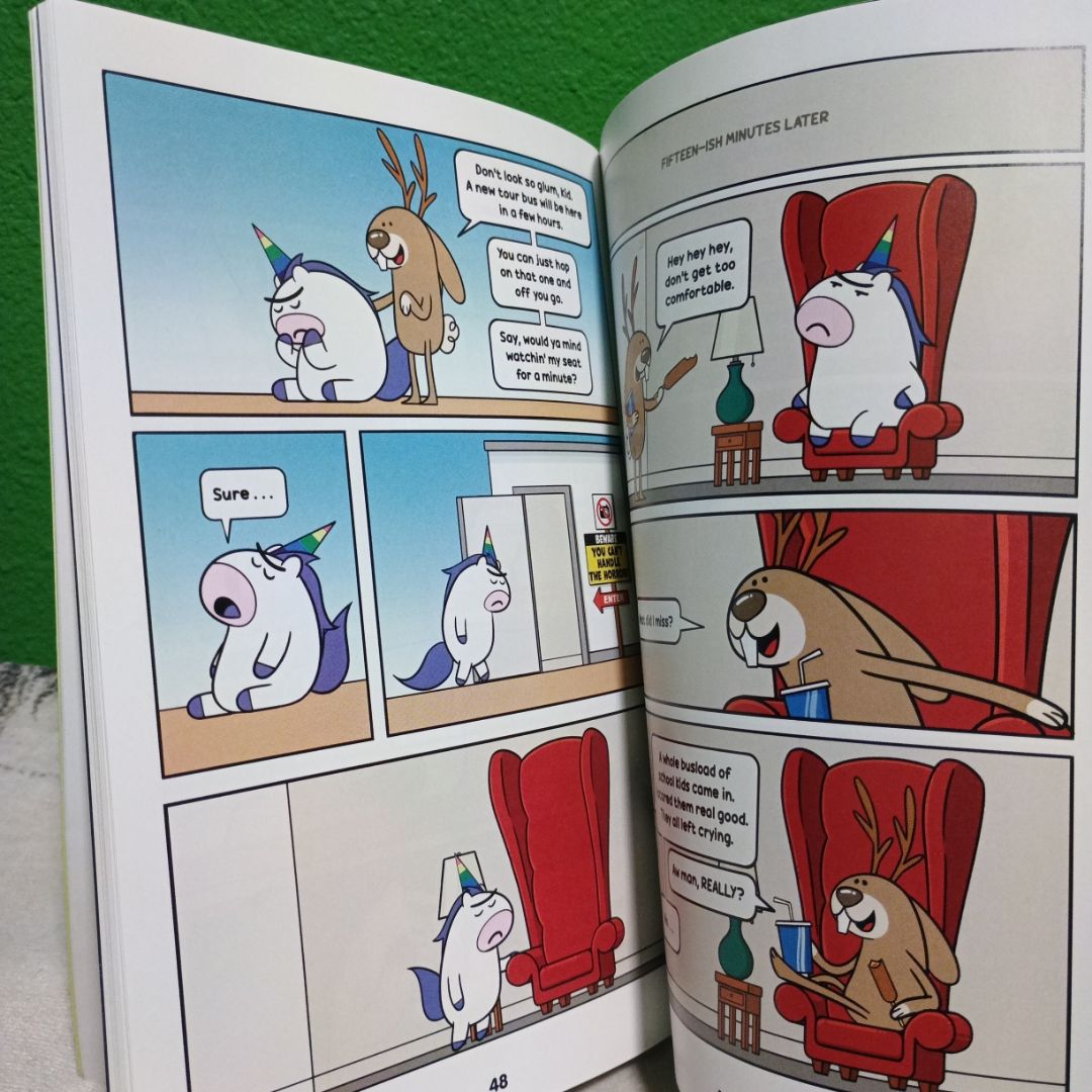 Grumpy Unicorn Hits the Road by Joey Spiotto