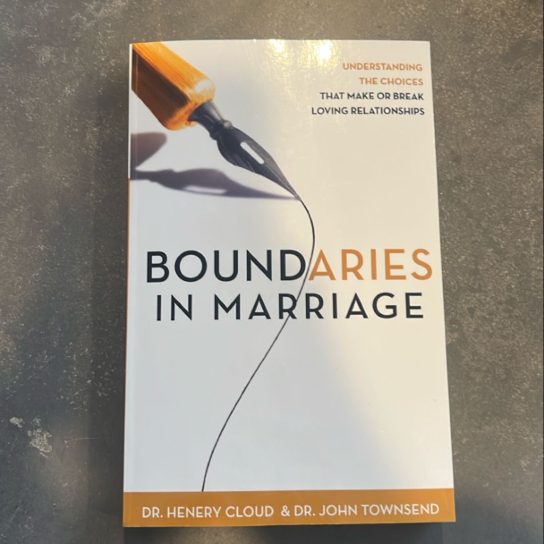 Boundaries in Marriage