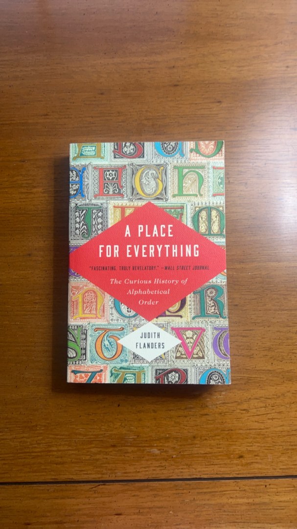 A Place for Everything