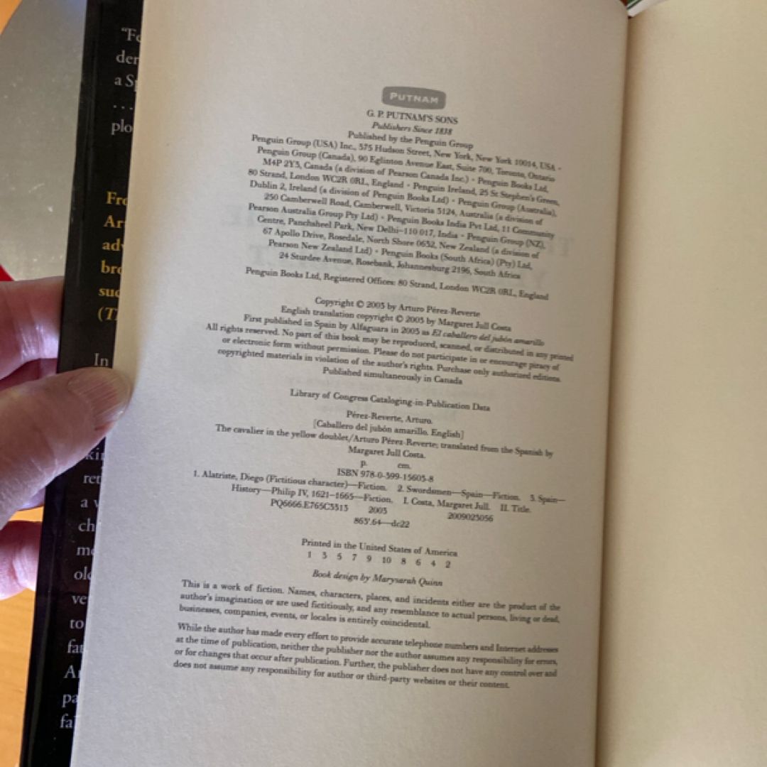 The Cavalier in the Yellow Doublet