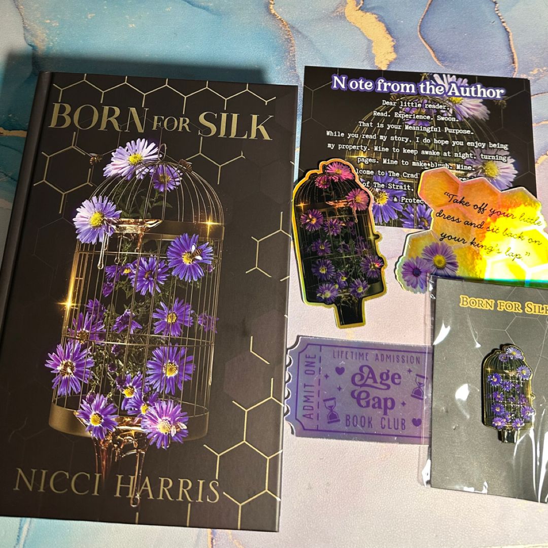 Born for Silk -signed +extras Romance Cartel edition
