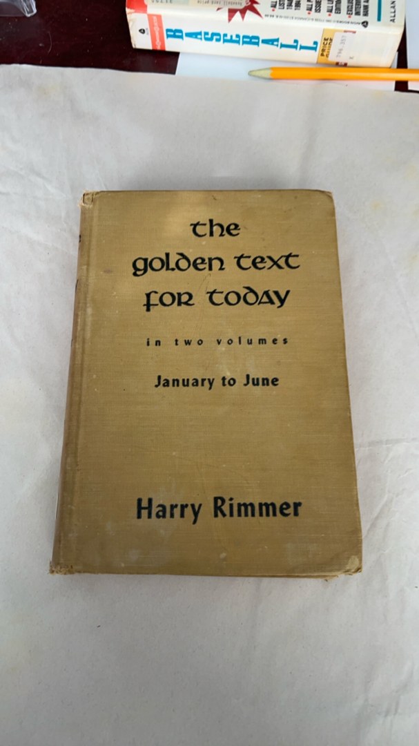 The Golden Text for Today