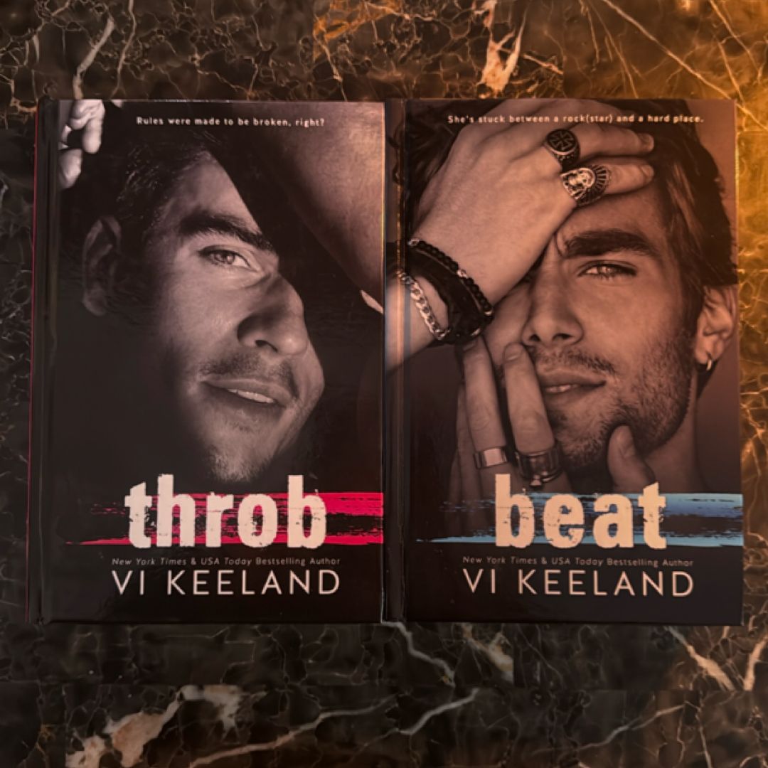 Throb & Beat – Vi Keeland – Hardcover Romance Set – 2 Books