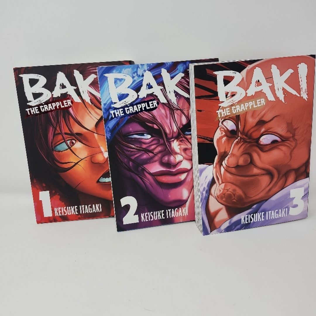 Baki the Grappler (Perfect Edition) Vol. 1-3 All 1st PRINTS