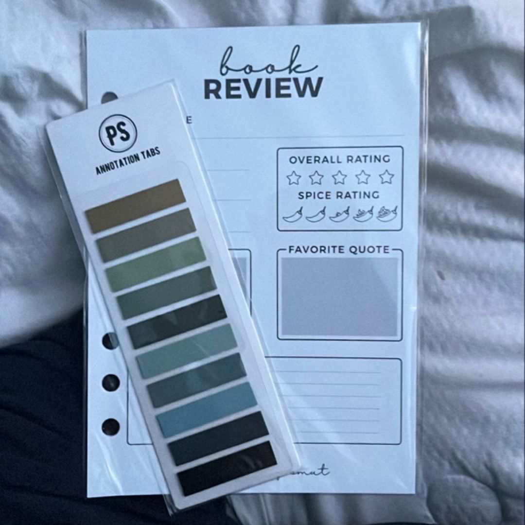 PS Review Sheets and Ann. Tabs 